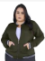 Jaqueta Bomber Feminina Plus Size Casaco Com Bolsos - loja online