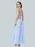 Vestido Longo Elegante Feminino Com Alça Ajustável Com Bojo Festa Tricoline - loja online