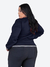 Jaqueta Bomber Feminina Plus Size Casaco Com Bolsos - comprar online