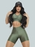 Shorts Leggings 3D Poliamida Feminino Fitness
