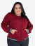 Jaqueta Bomber Feminina Plus Size Casaco Com Bolsos - Donna Martins