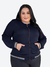 Jaqueta Bomber Feminina Plus Size Casaco Com Bolsos na internet