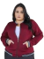 Jaqueta Bomber Feminina Plus Size Casaco Com Bolsos - loja online