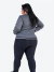 Jaqueta Bomber Feminina Plus Size Casaco Com Bolsos - comprar online