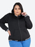 Jaqueta Bomber Feminina Plus Size Casaco Com Bolsos - Donna Martins