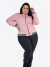 Jaqueta Bomber Feminina Plus Size Casaco Com Bolsos - Donna Martins