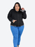 Jaqueta Bomber Feminina Plus Size Casaco Com Bolsos - loja online
