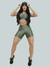 Shorts Leggings 3D Poliamida Feminino Fitness na internet