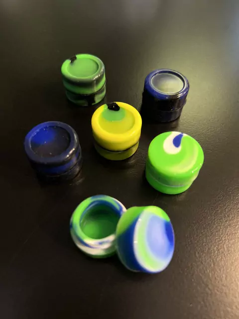 Contenedor Silicona Acrilico y silicona, Rosin Wax chico (2591)