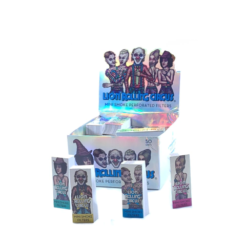 Filtros Lion Rolling Circus silver tips mini K032 (756)
