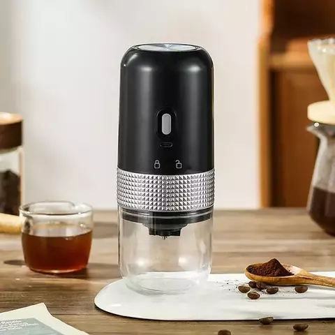 Molinillo electrico para grano de cafe recargable