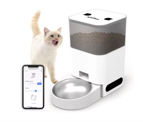 Comedero Inteligente Para Mascotas Wifi Porciones Gato