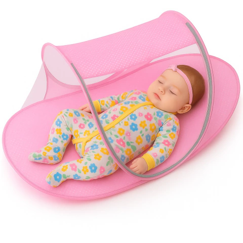 Cuna Mosquitera Plegable Portátil Bebé