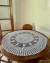 Toalha Centro de Mesa Uvas 1m Crochê Artesanal - comprar online