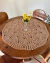 Toalha Centro De Mesa Abacaxi 90cm Crochê Artesanal na internet