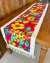 Caminho Trilho De Mesa 2,00m x 40cm Tear Chita Duplaface
