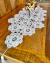 Caminho De Mesa 1,40mx50cm M Trançado Liso Crochê Artesanal - comprar online