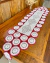 Caminho De Mesa 1,50m Branco Com Detalhe Colorido Crochê - loja online
