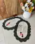 Kit 2 Tapetes 70x50cm Oval Bordado Crochê Artesanal na internet