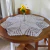 Toalha De Mesa Folha Torta 95m Crochê Artesanal