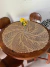Toalha Centro De Mesa Corais do Caribe 95cm Crochê Artesanal na internet