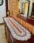 Imagem do Caminho De Mesa 1,30mx40cm Oval Artesanal