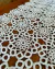Caminho De Mesa Argola 1,45mx50cm Médio Crochê Artesanal - loja online