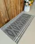 Tapete Beira De Cama Zurich 1,40m x 70cm Tear Artesanal na internet