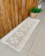 Passadeira Retangular 1,70mx52cm Avulsa 6 Rosas Crochê Artesanal - comprar online