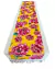 Imagem do Caminho Trilho De Mesa 2,00m x 40cm Tear Chita Duplaface