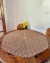 Toalha Centro De Mesa Mosaico 90cm Crochê Artesanal - comprar online