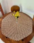 Toalha Centro De Mesa Mosaico 90cm Crochê Artesanal - Crochê Maria Veronez