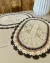 Imagem do Kit 2 Tapetes Oval Algodão 70cm x 45cm Crochê Artesanal