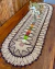 Caminho De Mesa 1,30mx40cm Oval Tons De Inverno Artesanal - comprar online