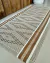 Tapete Beira De Cama Zurich 1,40m x 70cm Tear Artesanal - Crochê Maria Veronez