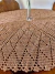 Imagem do Toalha Centro De Mesa Mosaico 90cm Crochê Artesanal