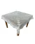 Toalha De Mesa Quadrada 1,20x1,20m Crochê Artesanal - comprar online