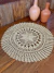 Imagem do Toalha De Mesa Redonda P Primavera Lisa 60cm Artesanal