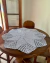 Toalha De Mesa Folha Torta 95m Crochê Artesanal - comprar online
