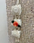 Porta Papel Higiênico Flor Bordado