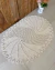 Tapete Grande Oval Folha Torta 1,60x1,10m - loja online
