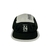 Boné Your Face Five Panel Niño Preto e Cinza