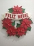 Personalized felt wreath (Christmas) - buy online