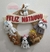 Personalized felt wreath (Christmas) - online store