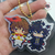 Couple Two sided pendant - Persona 5 / Joker & Akechi ( Hana Collection ) - ArtesanaShop