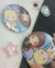 Holographic Buttons - Good Omens ( Hana Collection ) on internet