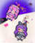 Chaveiro Perler Beads - BanG! Dream / Bandori ( Coleção Hana ) - loja online