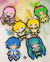 Perler Beads Keychains - Vocaloid ( Hana Collection ) - buy online