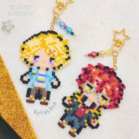Chaveiro Perler Beads - Mystic Messenger ( Coleção Hana ) - comprar online