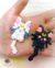 Perler Beads Earrings - Luna & Artemis / Sailor Moon ( Minis Collection ) - buy online